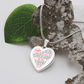 To My Daughter Luxury Graphic Heart Necklace